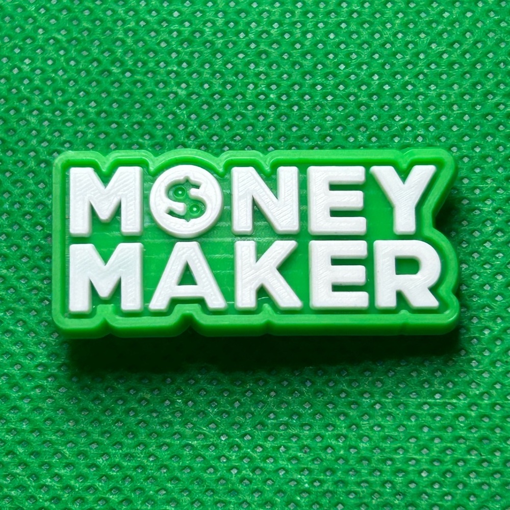 🌼 (5/$10 or 10/$15) NEW “Money Moves” Croc Charm Collection Gift, Bundle to save